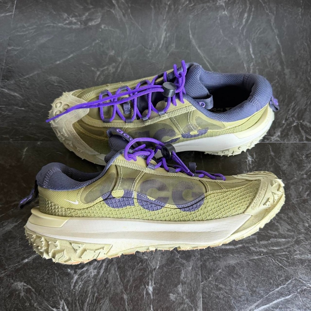 Nike ACG Mountain Fly 2 Green Trail Hiking Shoe M9 DV7903